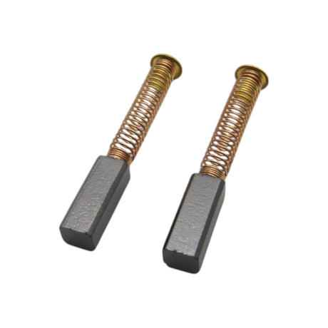 (2) Carbon Motor Brushes with Springs 3.8 mm x 4.2 mm x 13 mm - Part # YM4018-P - Central Michigan Sewing Supplies
