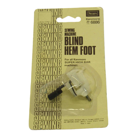 Original Kenmore Sewing Machine Super High Shank Bind Hem Foot - Central Michigan Sewing Supplies