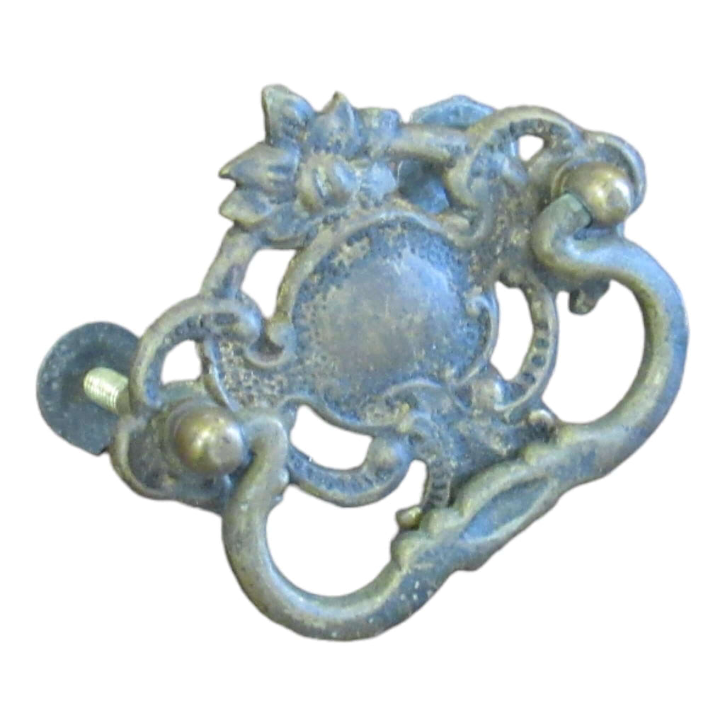 Singer Treadle Sewing Machine Cabinet Brass Drawer Pull