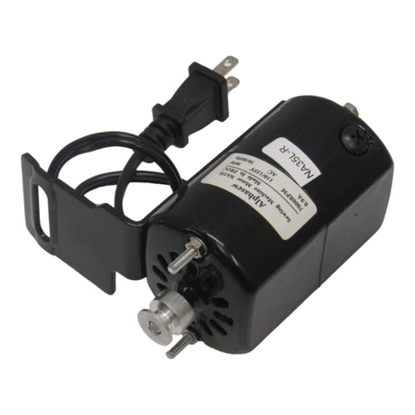 Alphasew Sewing Machine Motor Clockwise Rotation 7000 Rpm .9 Amp L-Bracket - Central Michigan Sewing Supplies