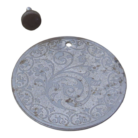 Original Singer Round Rear Cover Plate 2 1/2" Fits Models 27 - Central Michigan Sewing Supplies