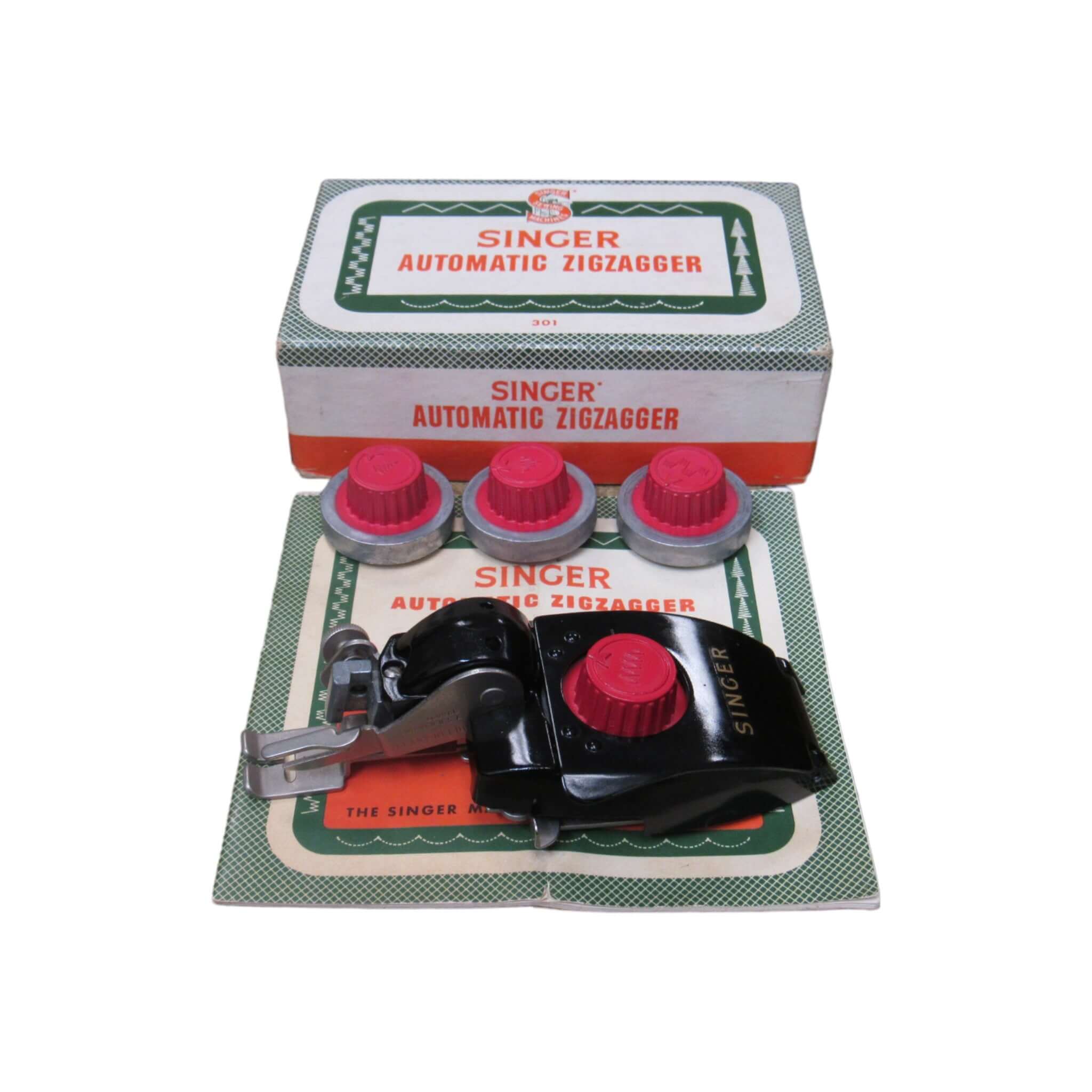 Singer Sewing Machine Slant Needle Automatic Zigzagger Attachment