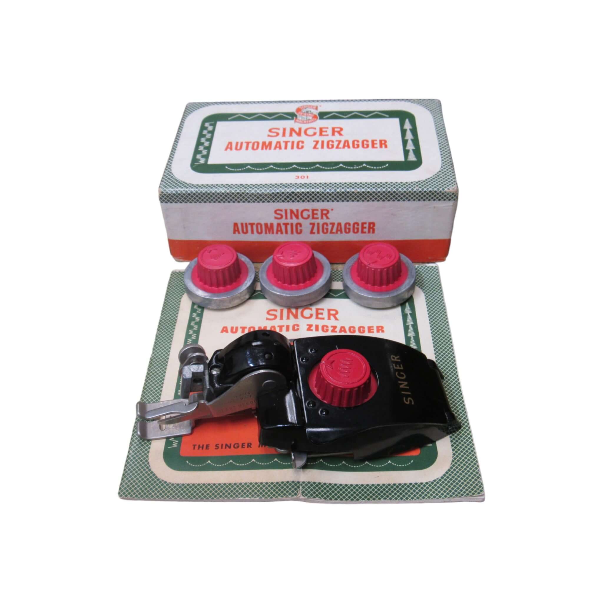 SIN JIページ Singer Sewing Machine Slant Needle Automatic Zigzagger Attachment