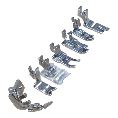 Low Shank Feet & Attachments - Fits Singer Sewing Machine Models 15, 27, 28, 66, 99, 185, 192, 201, 206, 221, 306, 319