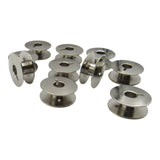 (10) Metal One Piece Bobbins L-Style - Part # 761094104 - Central Michigan Sewing Supplies
