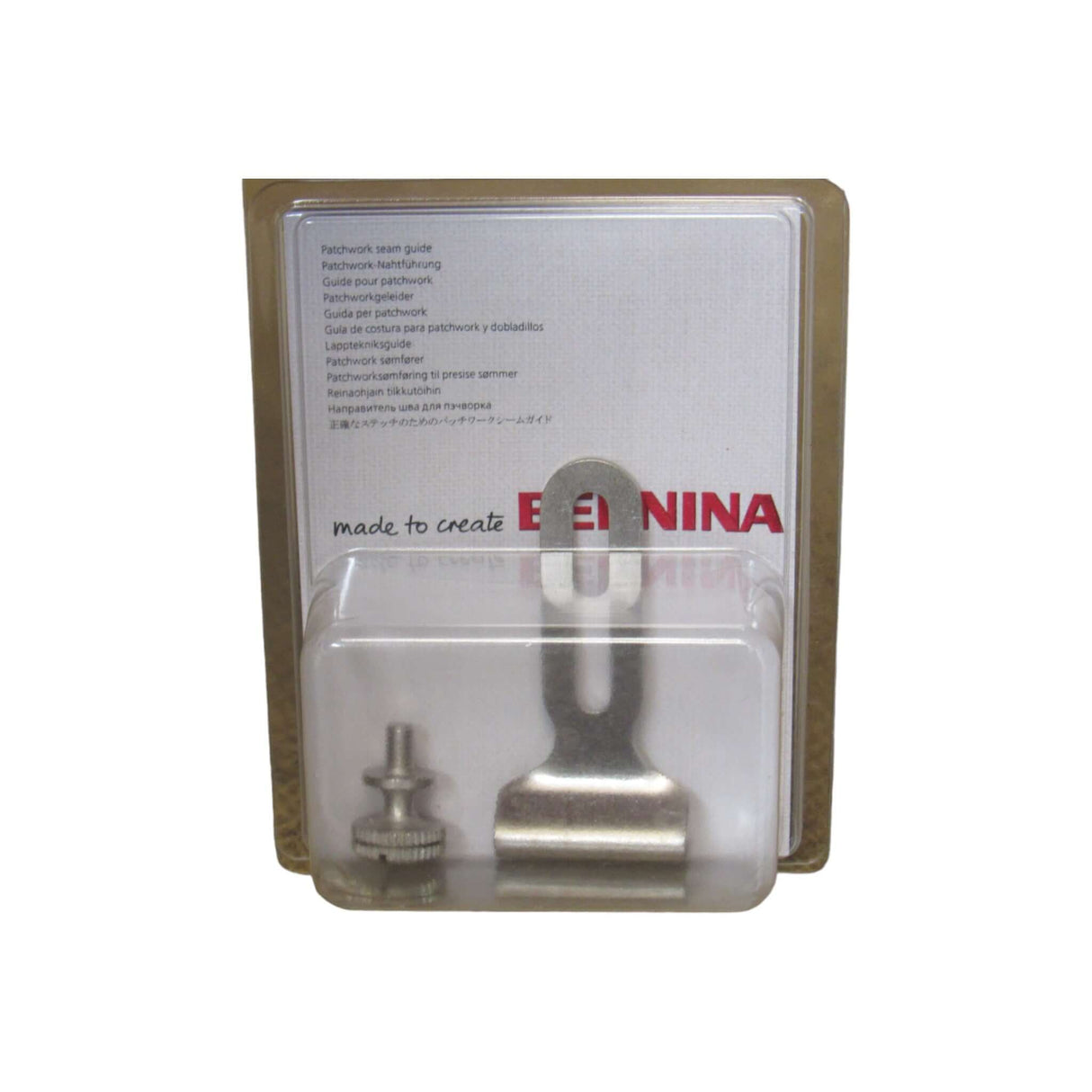 Bernina Sewing Machine Cloth Guide & Thumb Screw Genuine - Part # 0327067000 - Central Michigan Sewing Supplies