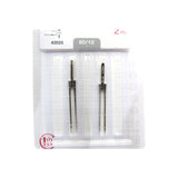 Sewing Machine Twin Needles - Singer Brand 3 mm Wide - Size 12 or 14 - Central Michigan Sewing Supplies