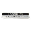 Necchi BU Mira Sewing Machine Badge - Central Michigan Sewing Supplies