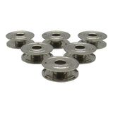 6 Metal Rotary Bobbins for Kenmore 117, White - Part #744 - Central Michigan Sewing Supplies