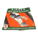 Singer Blind Stitch Attachment Low Shank # 160616