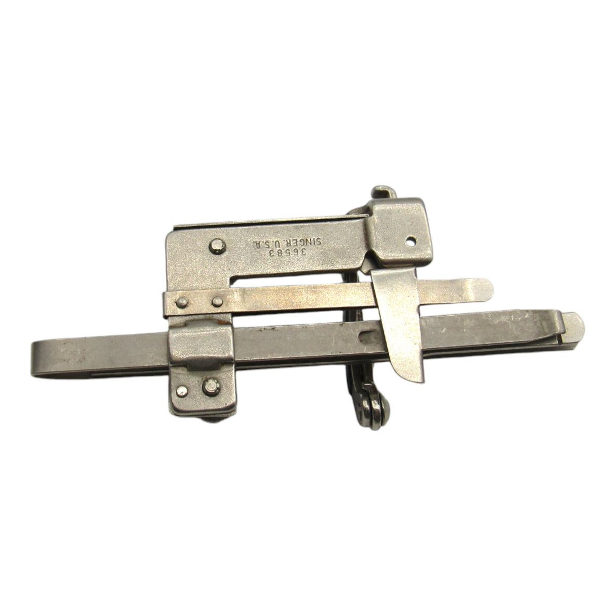 Original Singer Low Shank Tucker Attachment # 36583 Fits Models 27, 28, 15, 66, 99, 201, 221, 222, - Central Michigan Sewing Supplies