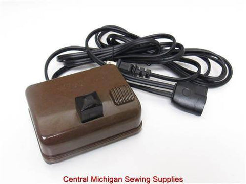 NECCHI Sewing Machine Foot Control With New Cord - Central Michigan Sewing Supplies