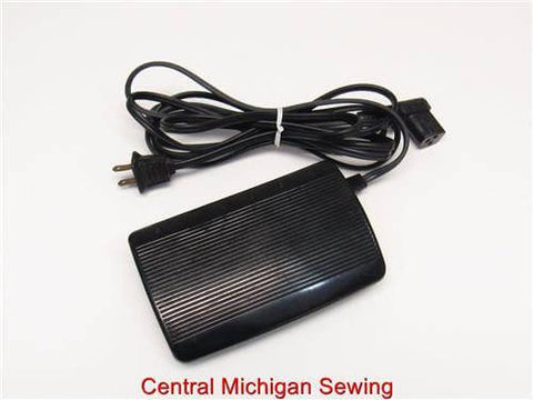 Original Foot Control With Cord - Singer Part # 619494-002 - Central Michigan Sewing Supplies