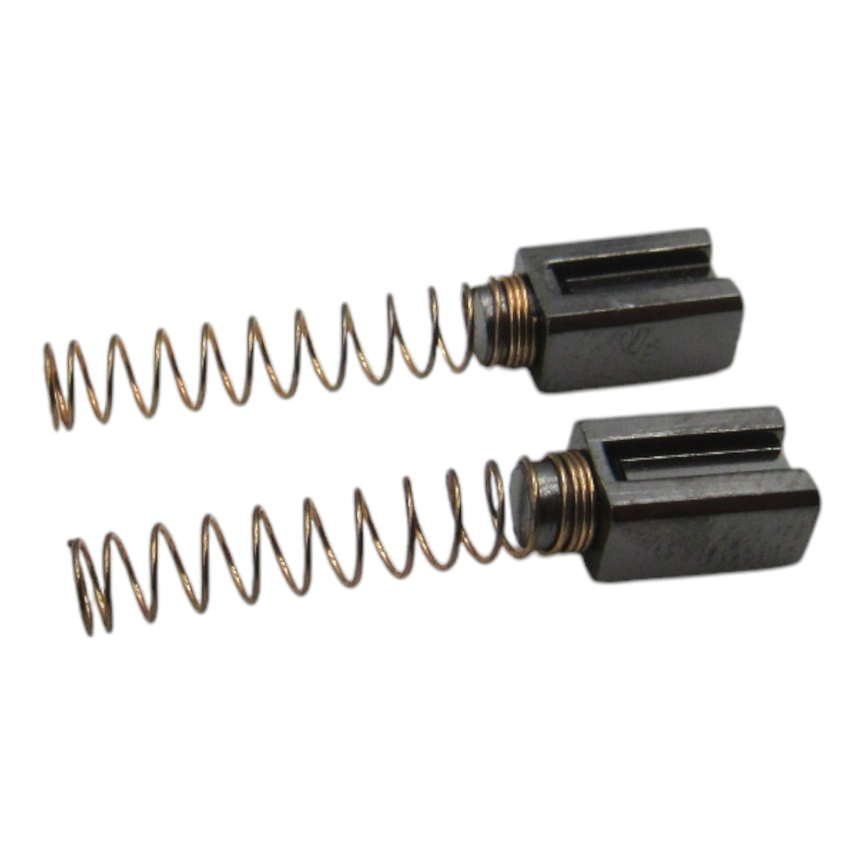 (2) Carbon Motor Brushes with Springs 5mm x 6mm x 11.5mm - Part # YM4016-P - Central Michigan Sewing Supplies