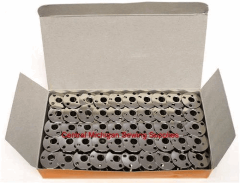 100 ct Class 66 Metal Bobbins - Singer Part # 172222