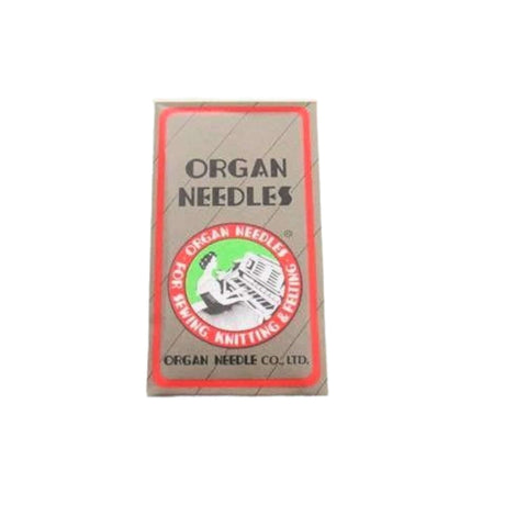 (10) Organ Needles Titanium Point- 15X1 Available in size 11, 12, 14, 16