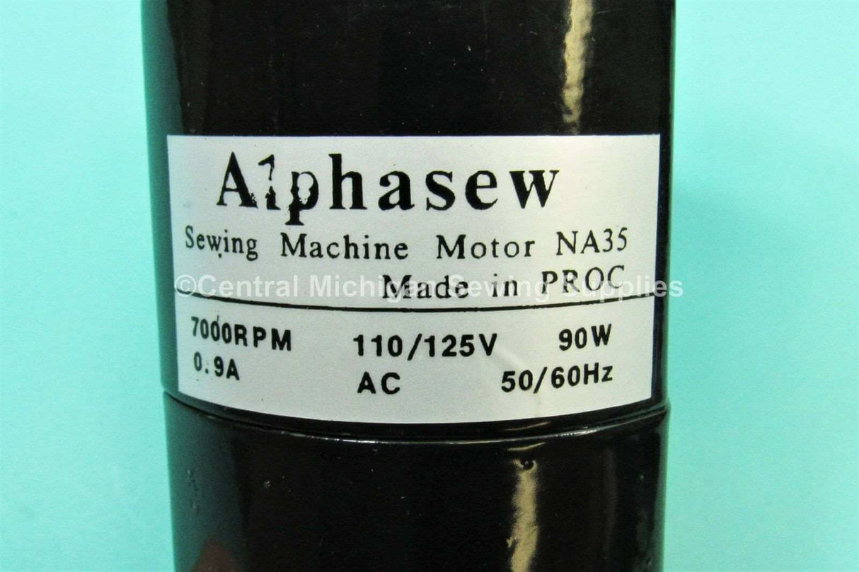 Alphasew Sewing Machine Motor With Electronic Control Reverse Clockwise Rotation - Central Michigan Sewing Supplies
