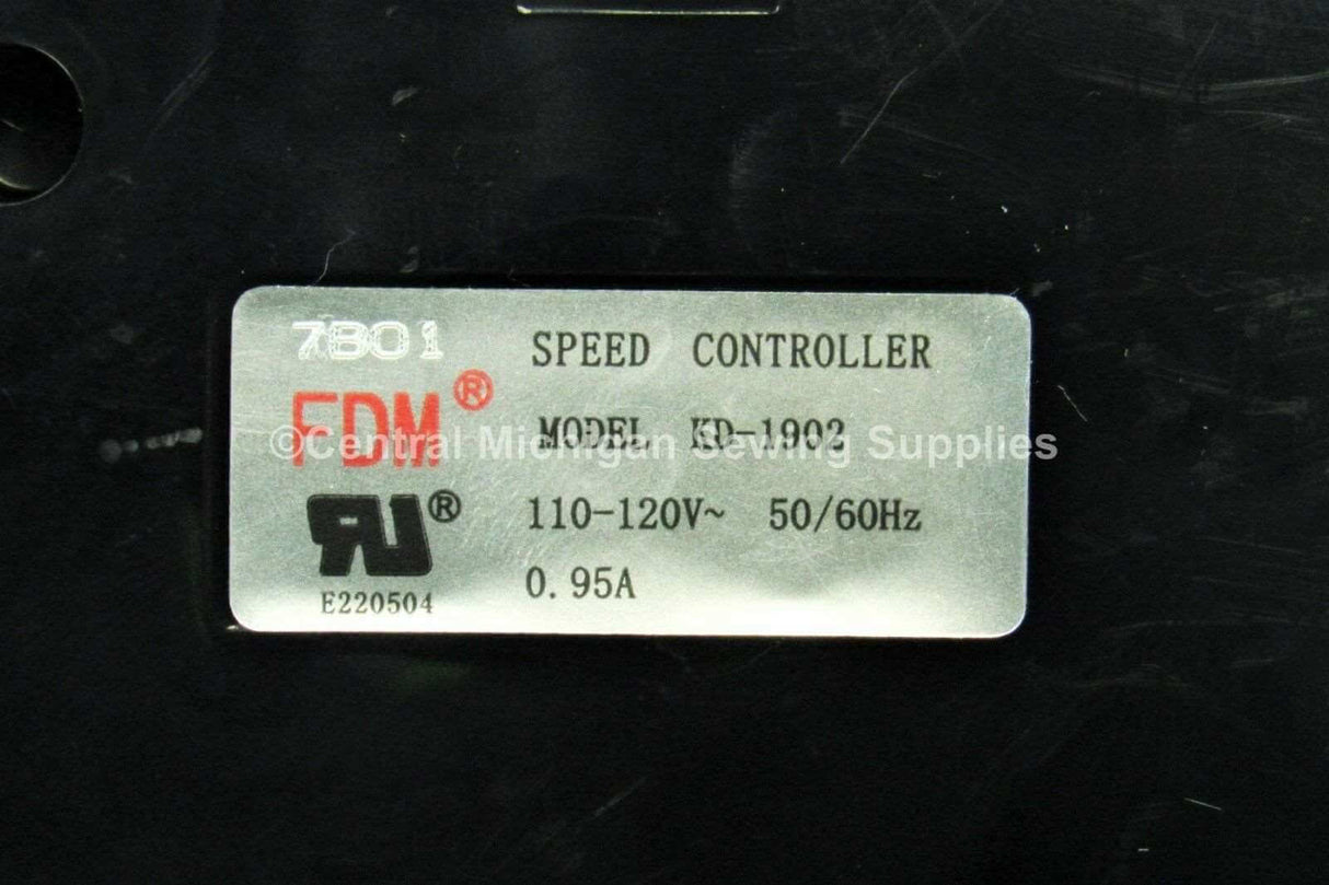 Alphasew Sewing Machine Motor With Electronic Control Reverse Clockwise Rotation - Central Michigan Sewing Supplies