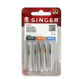 Machine Needles - Singer Brand Yellow #2045 Available in Size 12, 14, 16 Ball Point