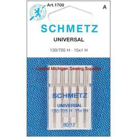 Schmetz Sharp Point Needles 15x1 Available in size 8, 9, 10, 11, 12, 14, 16, 18, 19