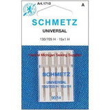 Schmetz Sharp Point Needles Fits Singer Models 15, 27, 28, 66, 99, 201, 221, 301, 401, 403, 404, 500, 503, Most Home Machines - Central Michigan Sewing Supplies