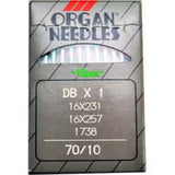 Organ Industrial Sewing Machine Needles STANDARD POINT 16x257, 16x231, DBx1, 16x95 Available in Size 10, 12, 14, 16, 18, 19, 20, 21, 22 - Central Michigan Sewing Supplies