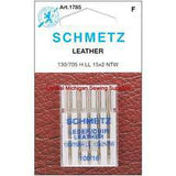 Schmetz Leather Needles Fits Singer Models 15, 27, 28, 66, 99, 201, 221, 301, 401, 403, 404, 500, 503 - Central Michigan Sewing Supplies