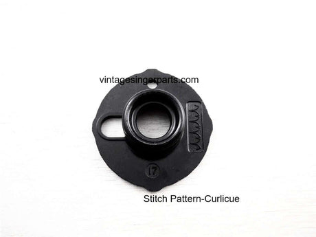 Original Singer Top Hat Cam # 17 Curlicue 174545 Fits Models 401, 403, 411, 431, 500, 503, 600 series - Central Michigan Sewing Supplies