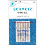 Schmetz Sharp Point Needles Fits Singer Models 15, 27, 28, 66, 99, 201, 221, 301, 401, 403, 404, 500, 503, Most Home Machines