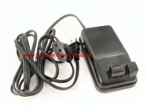 Original Singer Sewing Machine Bakelite Foot Control With New Double Lead Power Cord Will Fit Models  221, 201, 15-91, 15-90, 15-88, 66, 99