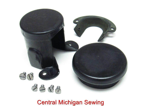 Singer Sewing Machine Bottom Gear Covers Fits Models 201, 201-2, 201K - Central Michigan Sewing Supplies
