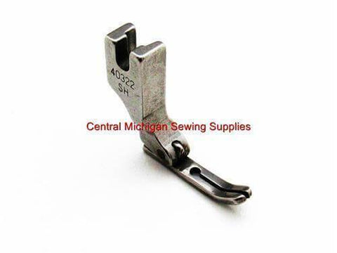 Zipper Foot Hinged Split Toe - Part # 40322SH - Central Michigan Sewing Supplies