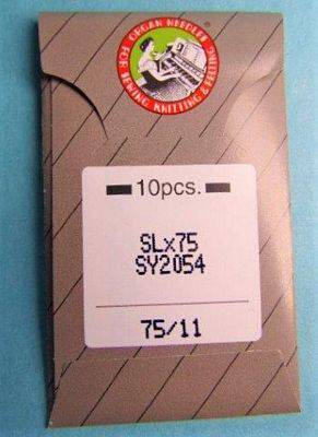 Organ Serger Needle 2054, 16x75 - Sharp Point