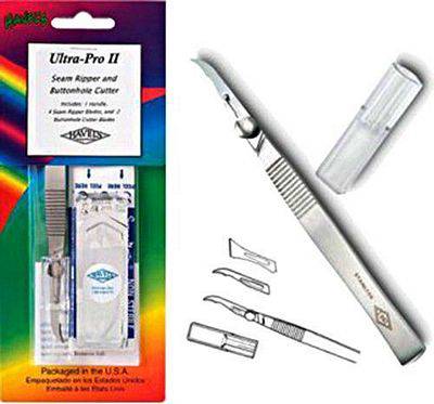 Ultra-Pro II Seam Ripper & Buttonhole Cutter By Havel's - Central Michigan Sewing Supplies