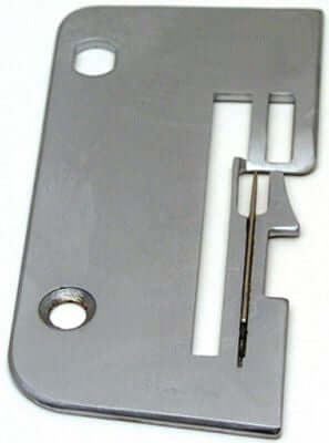 Serger Needle Plate Part # 785609009 Fits Kenmore Models 385.1564180, 385.1641800, 385.16633790, 385.1664190, 385.16631490, 385.16633790 - New Home 104D, 134D, 234, 234D, 334, 334D - Central Michigan Sewing Supplies