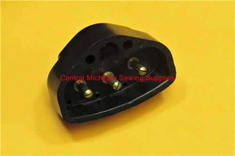 Replacement 3 Pin Terminal Box Receptacle Fits Singer Models 15, 66, 99, 221, 206, 306, 319