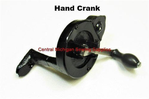 Hand Crank For Sewing Machines With Spoke Hand Wheel