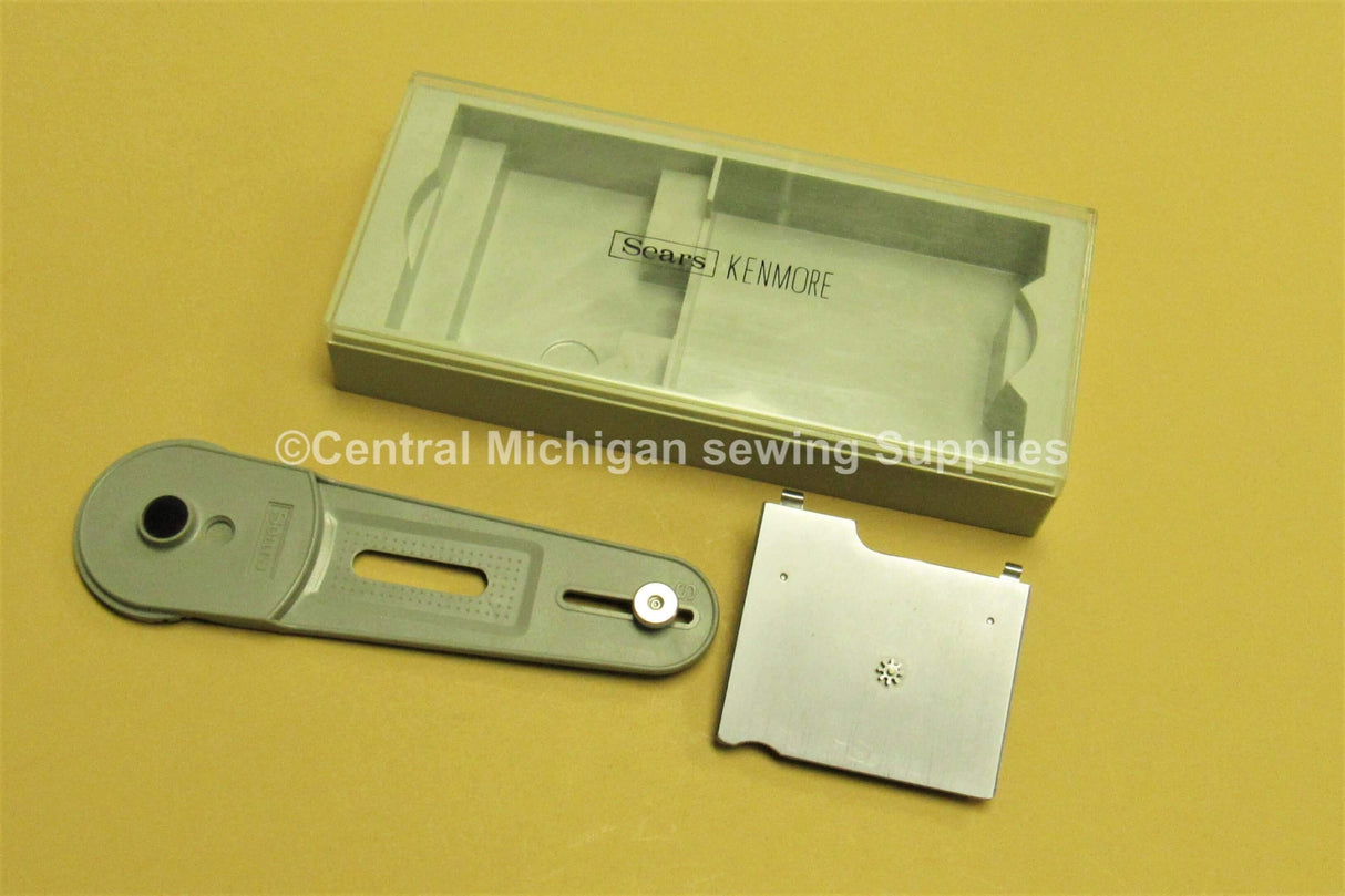 Vintage Original Buttonholer Drive Plate & Guide Fits Kenmore Model 158.14100 - Central Michigan Sewing Supplies