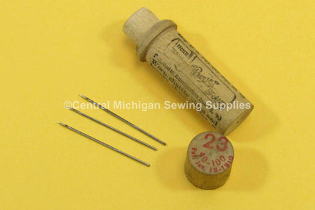 Vintage Original Boye # 23 Size 16, 40-100 Needles Fits Singer Model 12 - Central Michigan Sewing Supplies