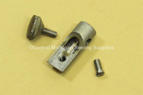 Original Singer Model 66 Back Clamping Mounting Screw & Collar - Central Michigan Sewing Supplies