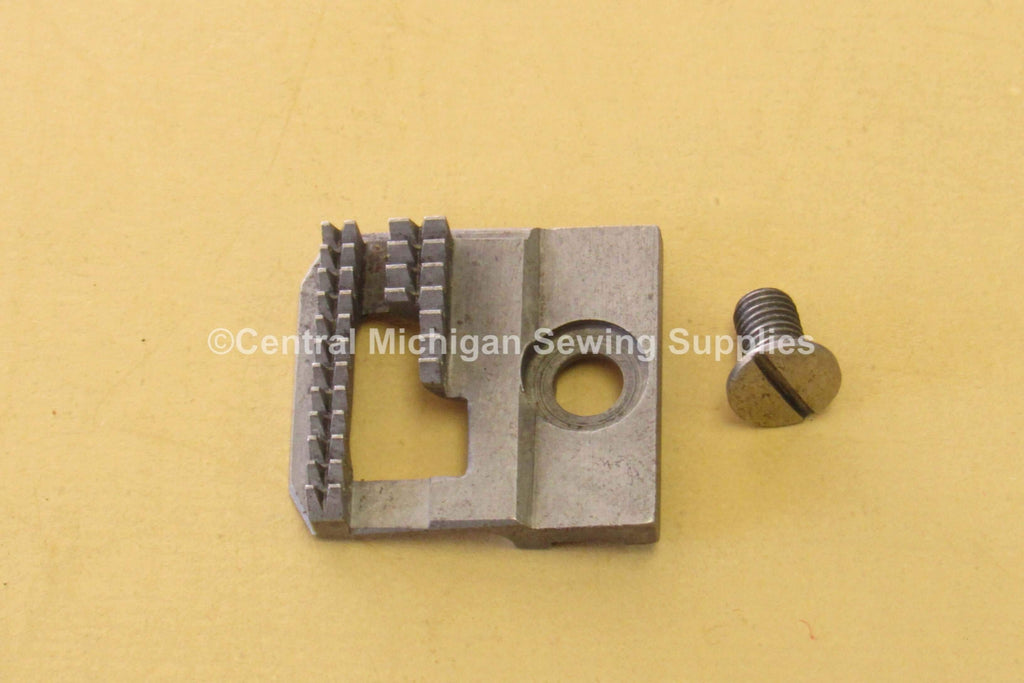 Vintage Original Singer Model 101 Feed Dog & Mounting Screw