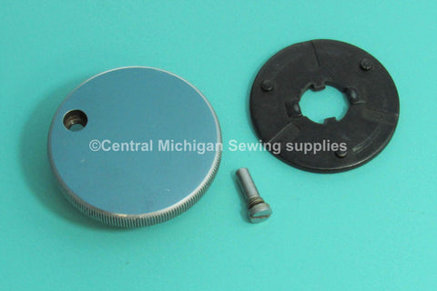 Original Singer Stop Motion Knob/Clutch With Set Screw & Washer Fits Model 301, 301A, 401A, 403A, 404 - Central Michigan Sewing Supplies