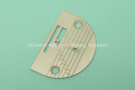 Vintage Original Singer Lined Needle Plate Part # 173585 Fits Models 15-125 - Central Michigan Sewing Supplies