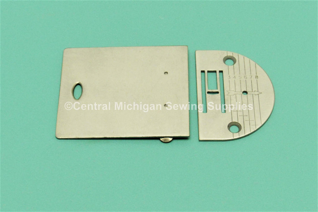 Original Singer Needle Plate & Bobbin Cover Fits Model 237 - Central Michigan Sewing Supplies
