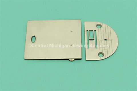 Original Singer Needle Plate & Bobbin Cover Fits Model 237 - Central Michigan Sewing Supplies