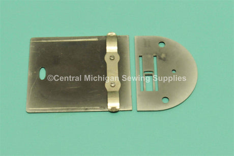 Original Singer Needle Plate & Bobbin Cover Fits Model 237 - Central Michigan Sewing Supplies