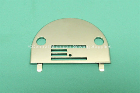 Vintage Necchi Sewing Machine Straight Stitch Needle Plate Fits BU Mira, BU Nova New Old Stock - Central Michigan Sewing Supplies
