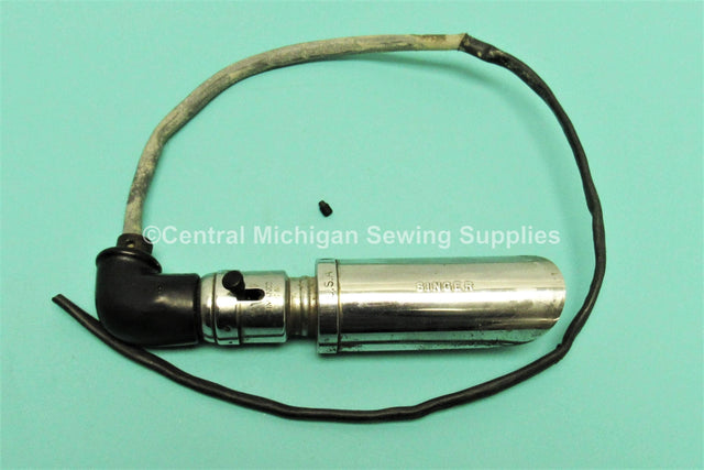 Vintage Original Light Fixture Complete Fits Model 101 - Central Michigan Sewing Supplies