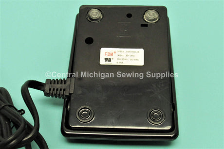 Universal Home Sewing Machine Electronic Foot Control Motor & Light Block Cord - Central Michigan Sewing Supplies