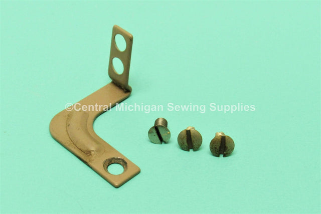 Vintage Original Light Bracket & Mounting Screws Fits Singer Model 306, 306W, 306K - Central Michigan Sewing Supplies